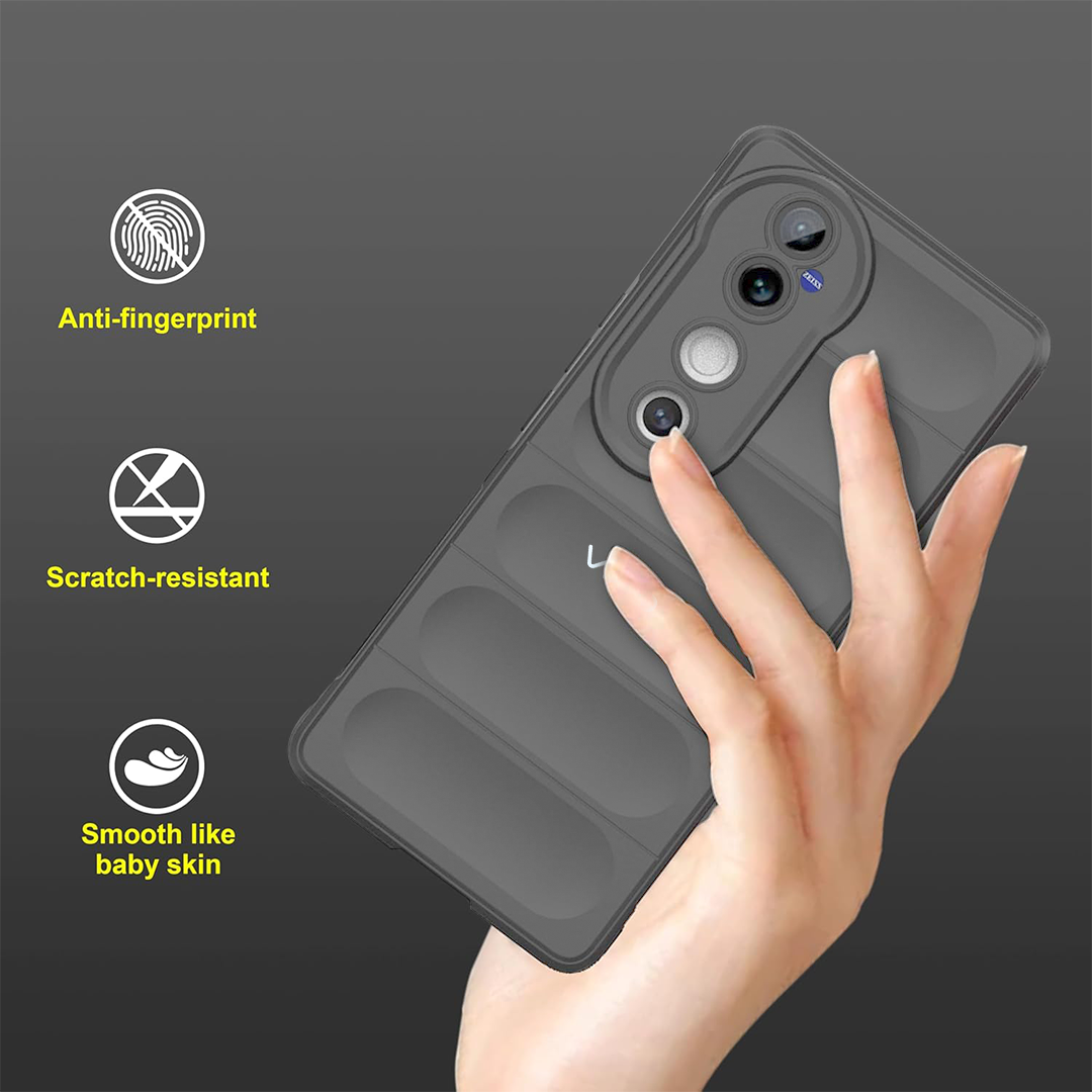 VIVO V40 5G SHOCKPROOF COQUE BUMPER BACK CASE WITH LOGO