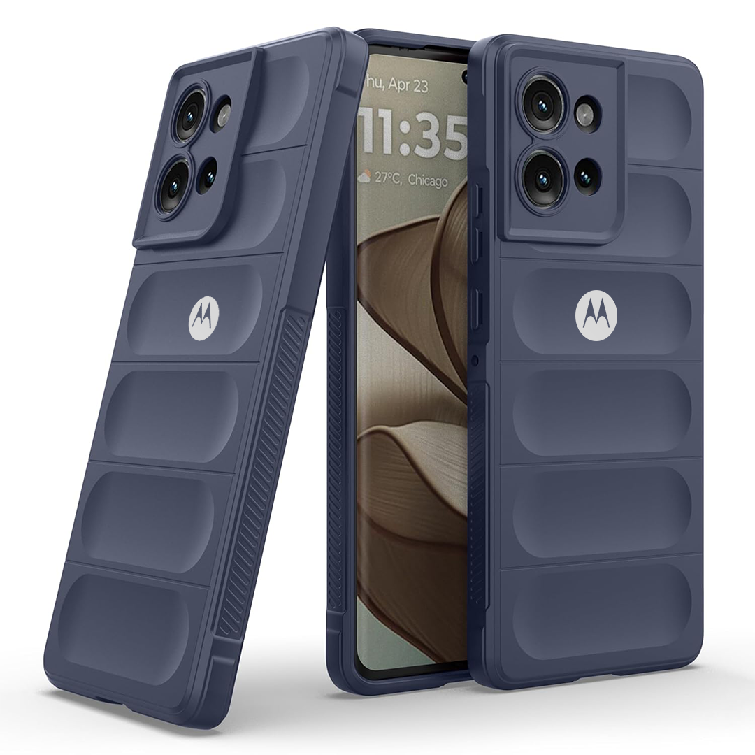 MOTOROLA EDGE 50 5G SHOCKPROOF COQUE BUMPER BACK CASE WITH LOGO