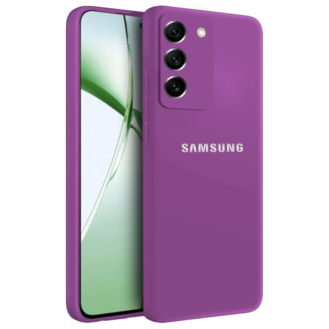 SAMSUNG GALAXY S21FE 5G Liquid Silicone Velvet-Touch Silk Finish Protective Back Case