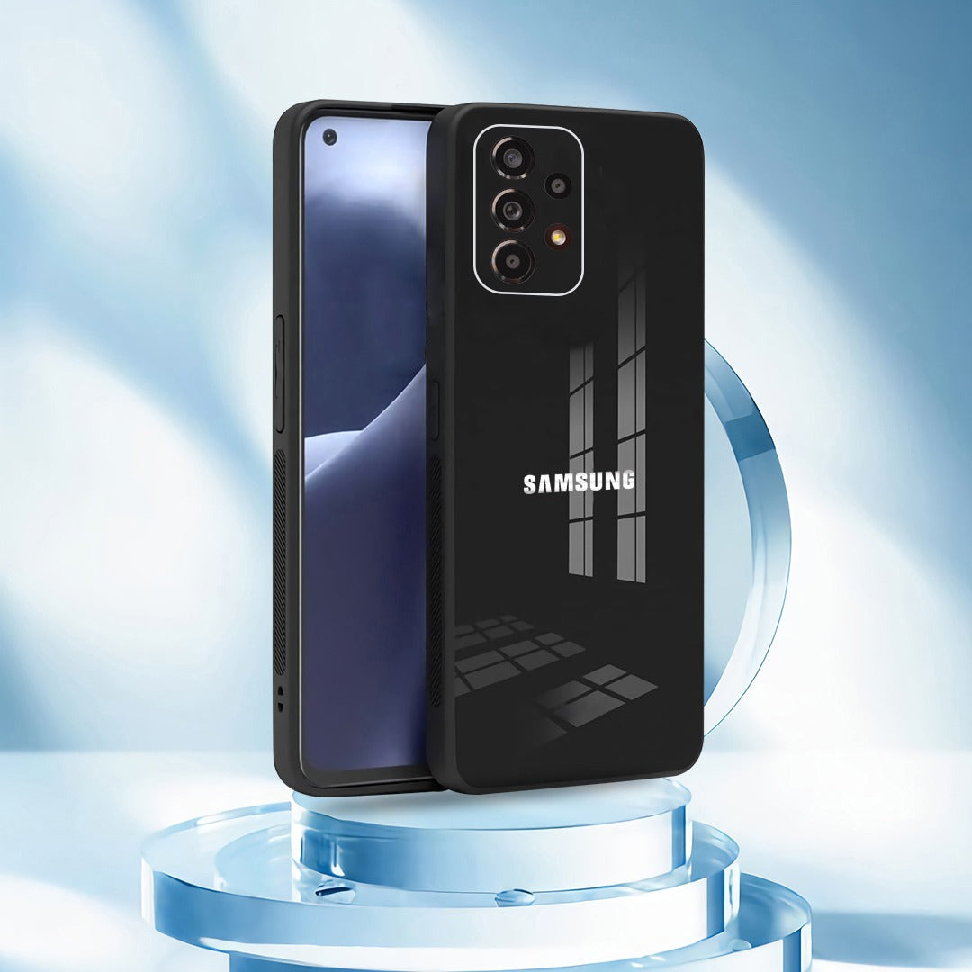 Galaxy A23 5G Luxurious Glass Case With Camera Protection Back Cover
