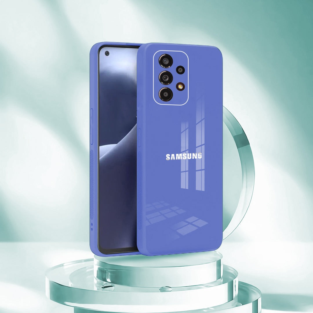 Galaxy A23 5G Luxurious Glass Case With Camera Protection Back Cover