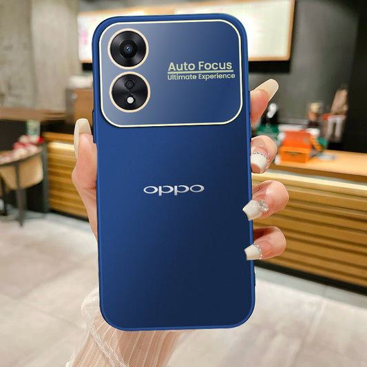 OPPO A78 5G CAMERA PROTECTION MATTE SKIN TOUCH SOFT PHONE CASE