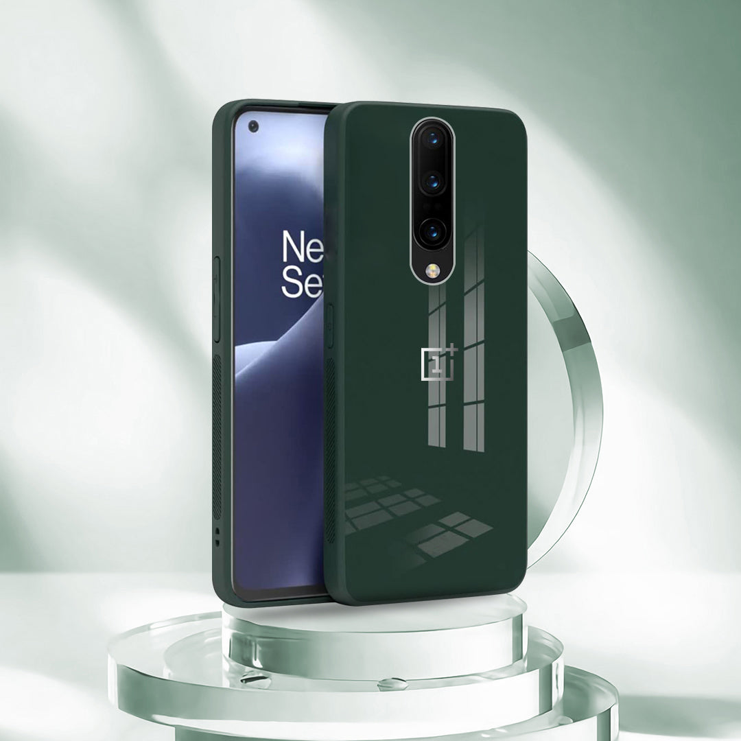 OnePlus 8 Ultra-Shine Luxurious Glass Case With Camera ProtectionOnePlus 8 Ultra-Shine Luxurious Glass Case With Camera Protection