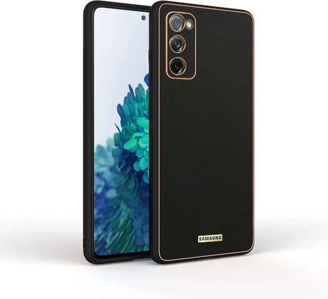 Galaxy S20 FE 5G Canary Series Leather Chrome Back Cover