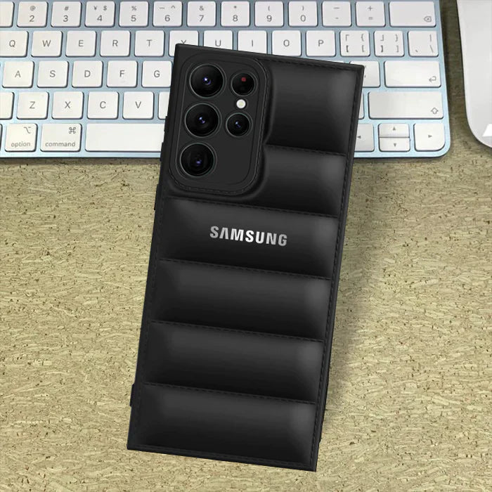 Galaxy S22 ULTRA The Puffer Edition Soft Material Down Jacket Phone Case