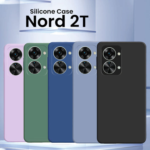 Oneplus Nord 2T Silicone Protective Case Back Cover