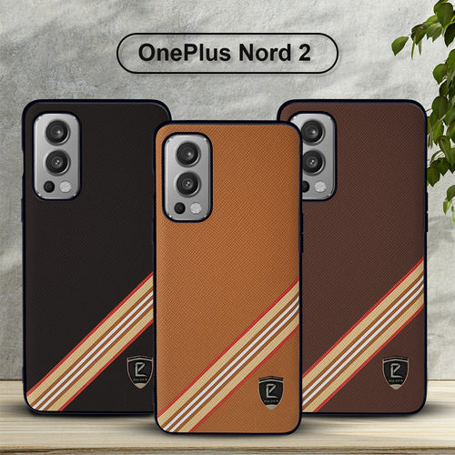 Puloka PU Leather Back Cover For OnePlus Nord 2 5G/ Nord CE 5G