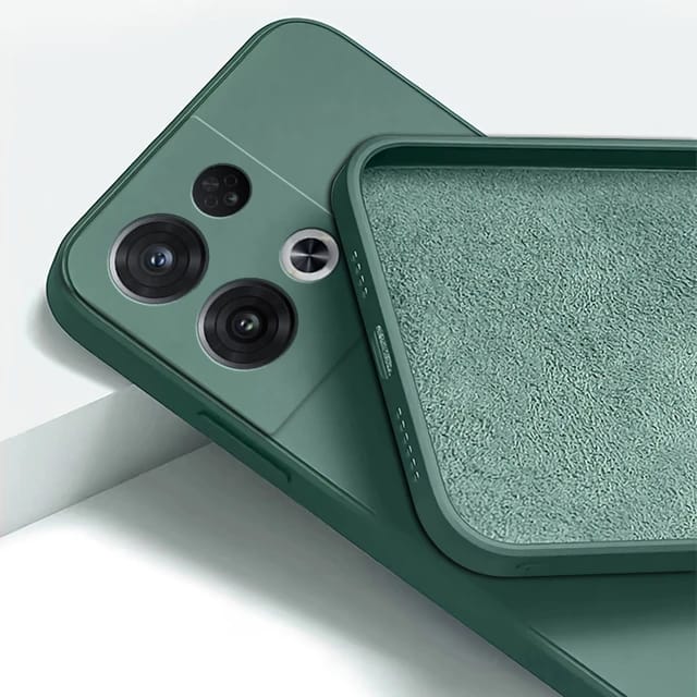 Oppo Reno 8 5G Silicone Protective Case Back Cover