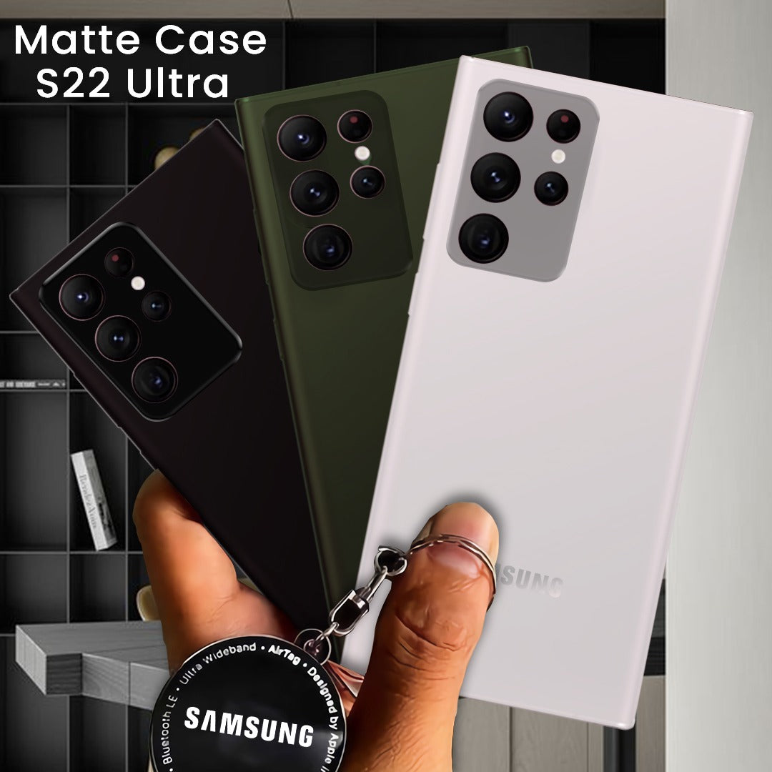 Galaxy S22 ULTRA Paper-Thin Feather Series Matte Finish Ultra-Light Back Cover
