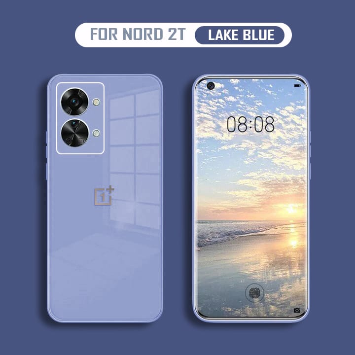 Oneplus Nord 2T 5G Ultra-Shine Luxurious Glass Back Case With Camera Protection