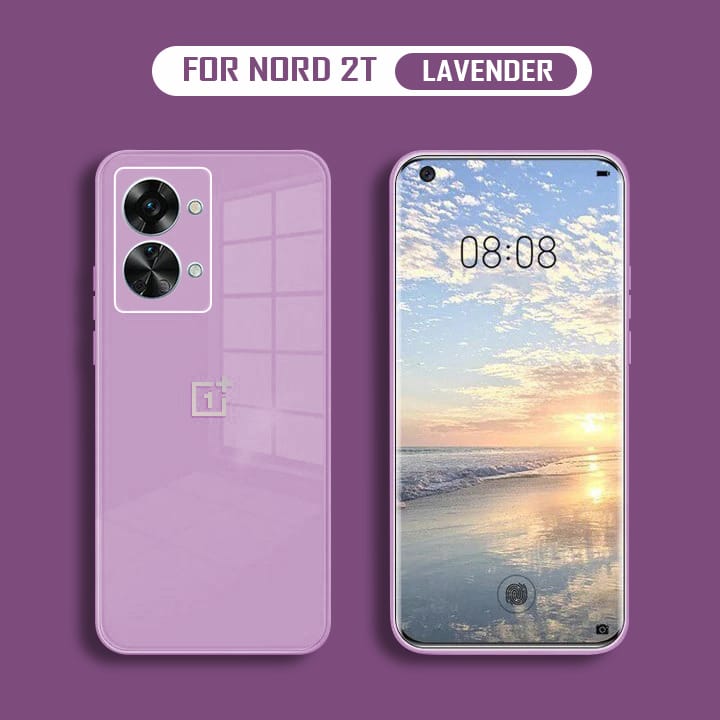 Oneplus Nord 2T 5G Ultra-Shine Luxurious Glass Back Case With Camera Protection