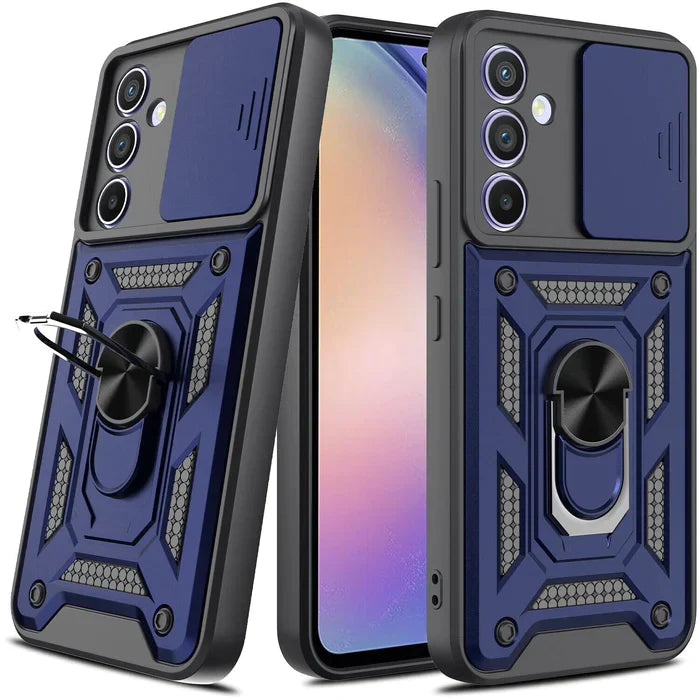 Galaxy S23 5g Armor Military-grade Case With Sliding Camera Cover & 360 Kickstand
