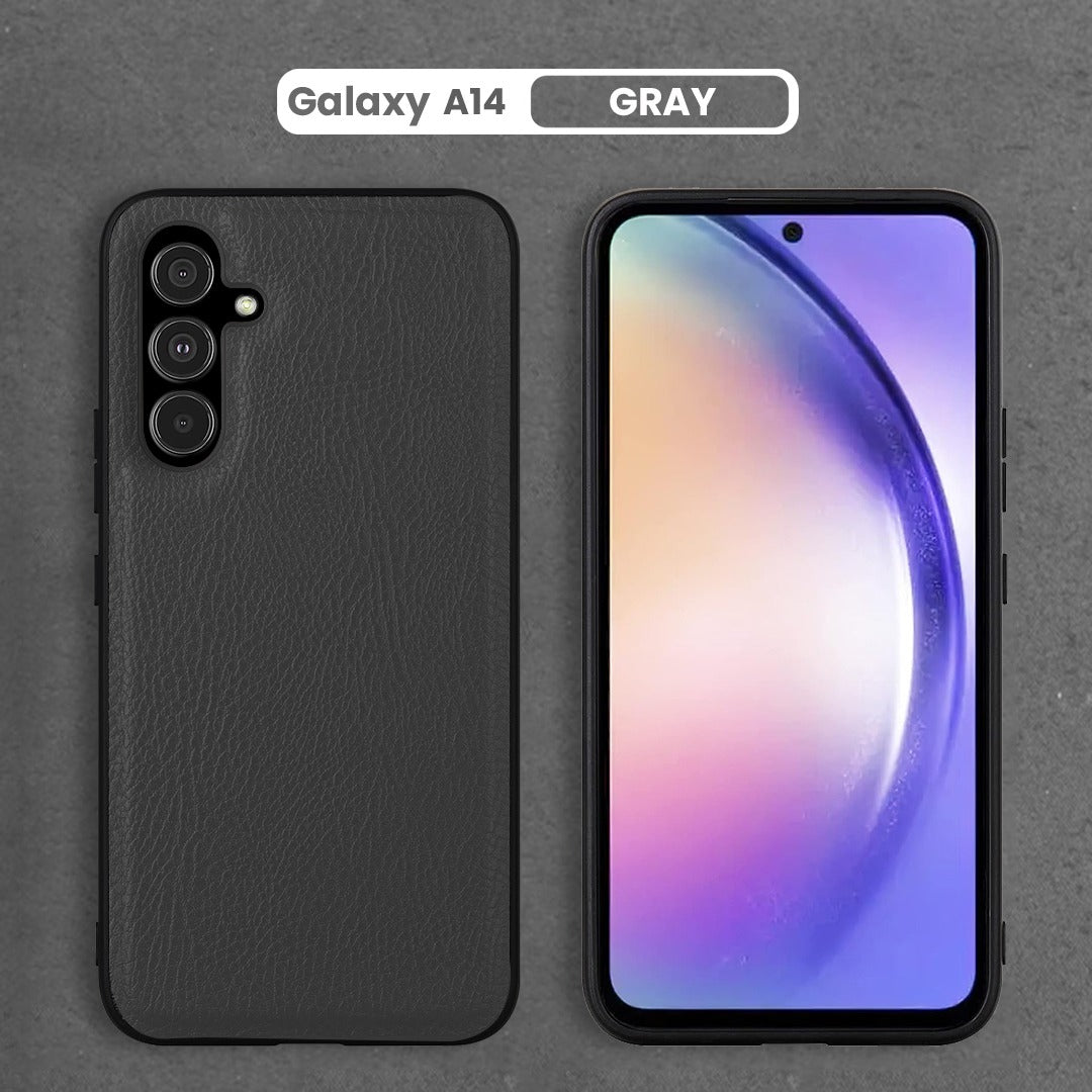 Galaxy A14 5G Leather Case,Anti-Drop Non-Slip Texture Back Case