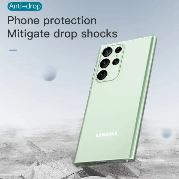 Galaxy S22 ULTRA Paper-Thin Feather Series Matte Finish Ultra-Light Back Cover