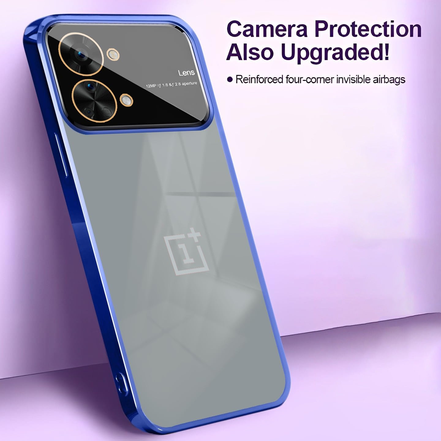 OnePlus Nord 2T 5G Ultra Thin Camera & Lens Guard Protection Soft Clear Back Case