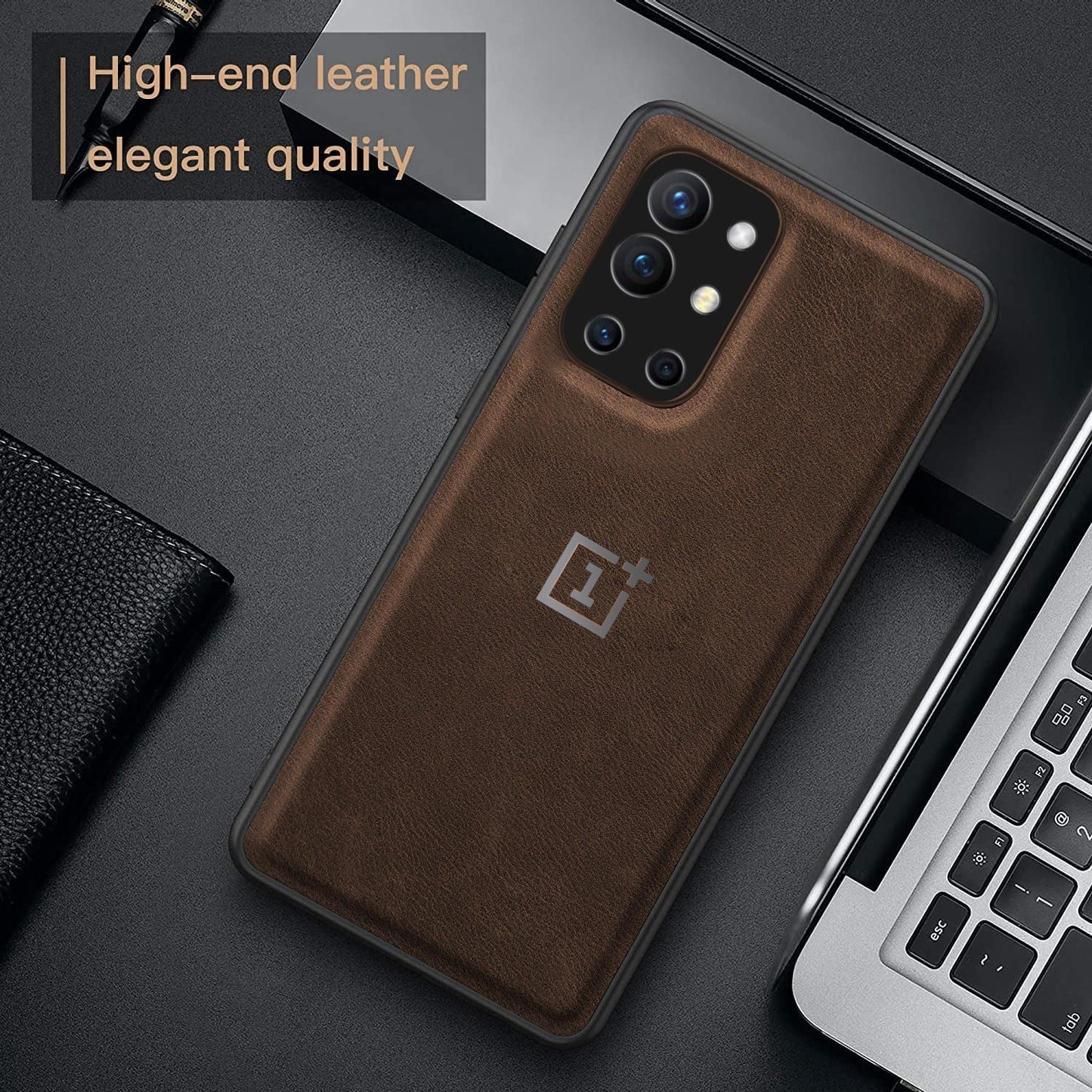 OnePlus 9R 5G VINTAGE PU LEATHER PROTECTIVE BACK CASE