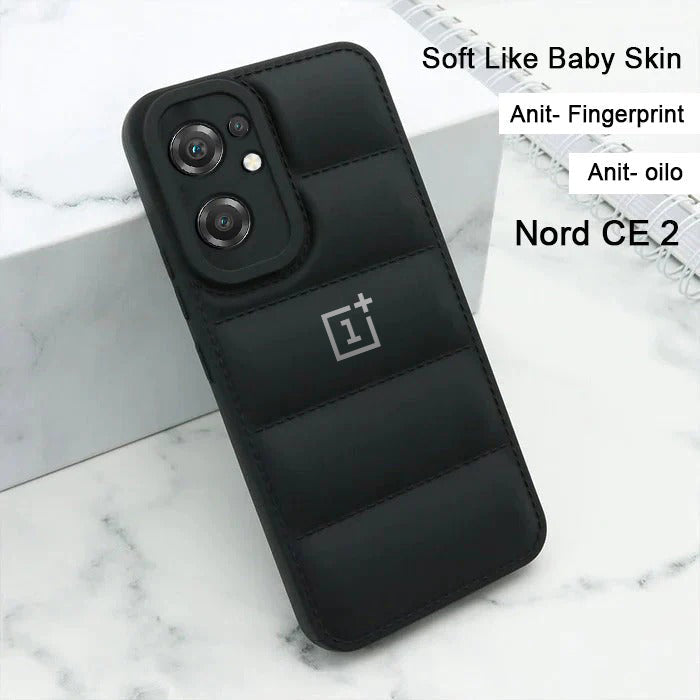 The Puffer Edition Black Bumper Back Case For Nord CE 2 5G