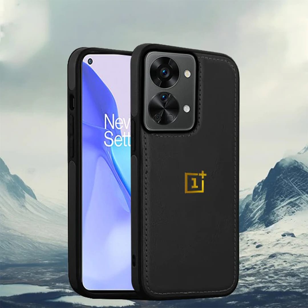 Luxurious Leather Stitched Protective Back Case For OnePlus Series
