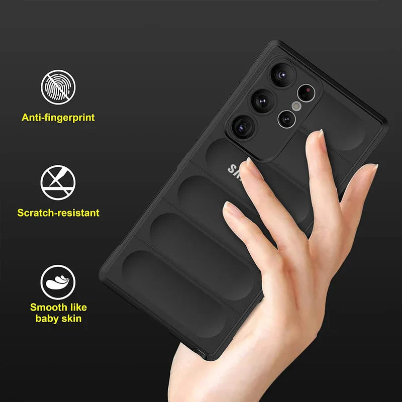 GALAXY S22 ULTRA 5G SHOCKPROOF COQUE BUMPER BACK CASE WITH LOGO
