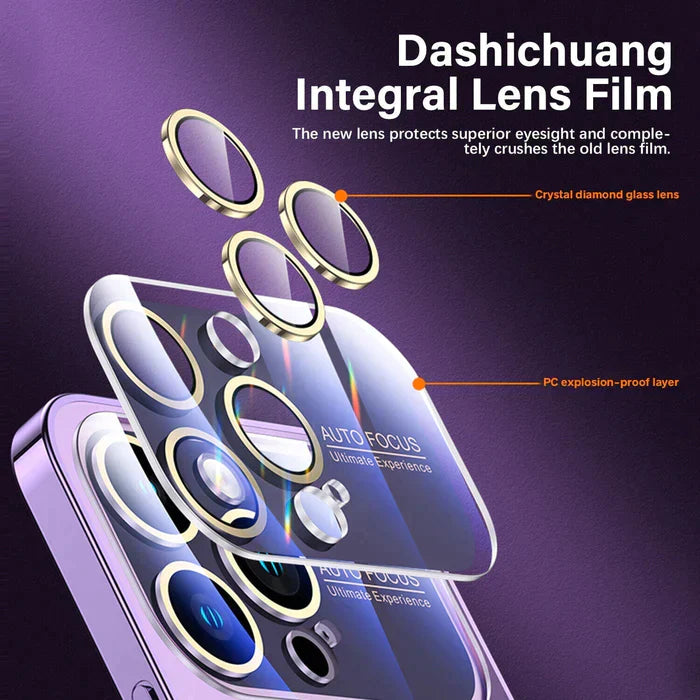 CAMERA & LENS PROTECTION METALLIC FINISH PHONE BACK CASE FOR NORD CE 2 Lite 5G