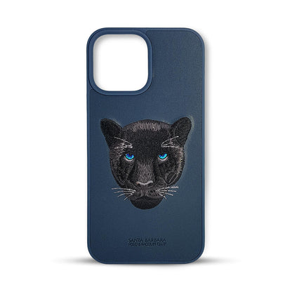 Santa Barbara Leather Case for iPhone 12pro- Panther
