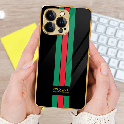Designer Glass Back Case/Cover for Apple iPhone 13/13pro/13promax (black-multicolor)