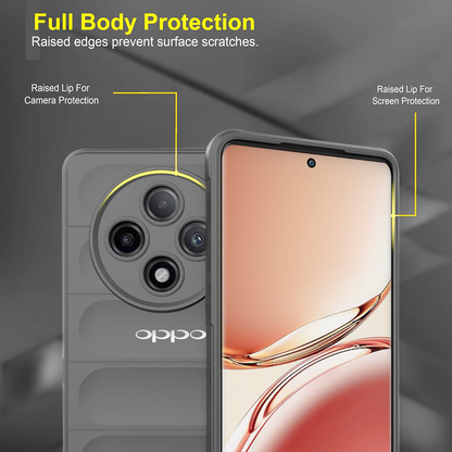 OPPO F27 PRO PLUS 5G SHOCKPROOF COQUE BUMPER BACK CASE WITH LOGO