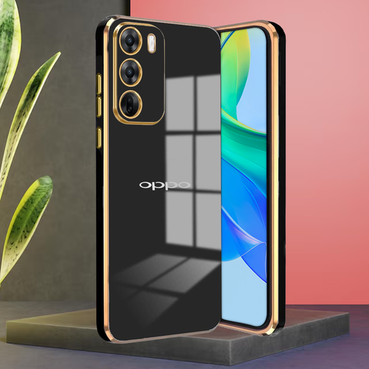 OPPO RENO 12 5G ULTRA-SHINE LUXURIOUS BACK CASE WITH CAMERA PROTECTION