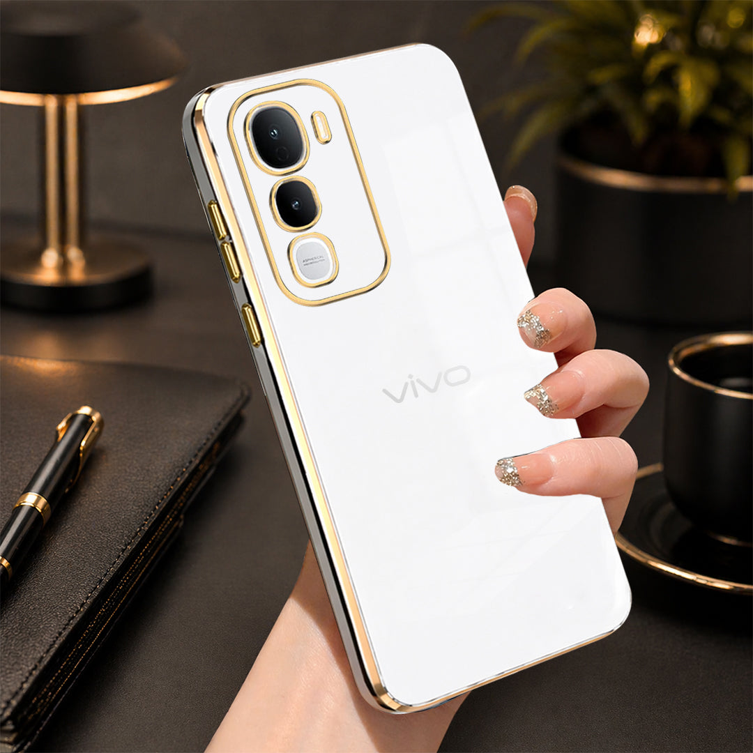 VIVO Y400 5G ULTRA-SHINE LUXURIOUS BACK CASE WITH CAMERA PROTECTION
