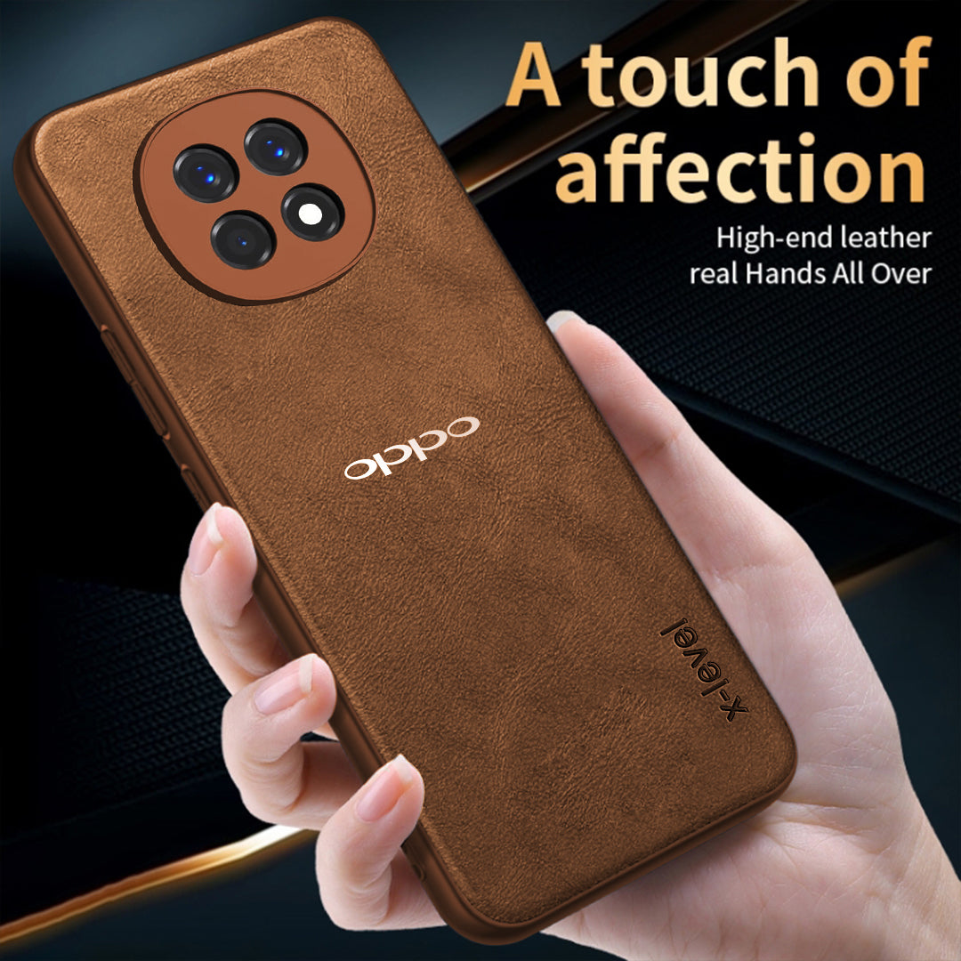 OPPO F29 5G VINTAGE PU LEATHER PROTECTIVE BACK CASE