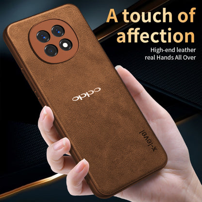 OPPO F29 5G VINTAGE PU LEATHER PROTECTIVE BACK CASE