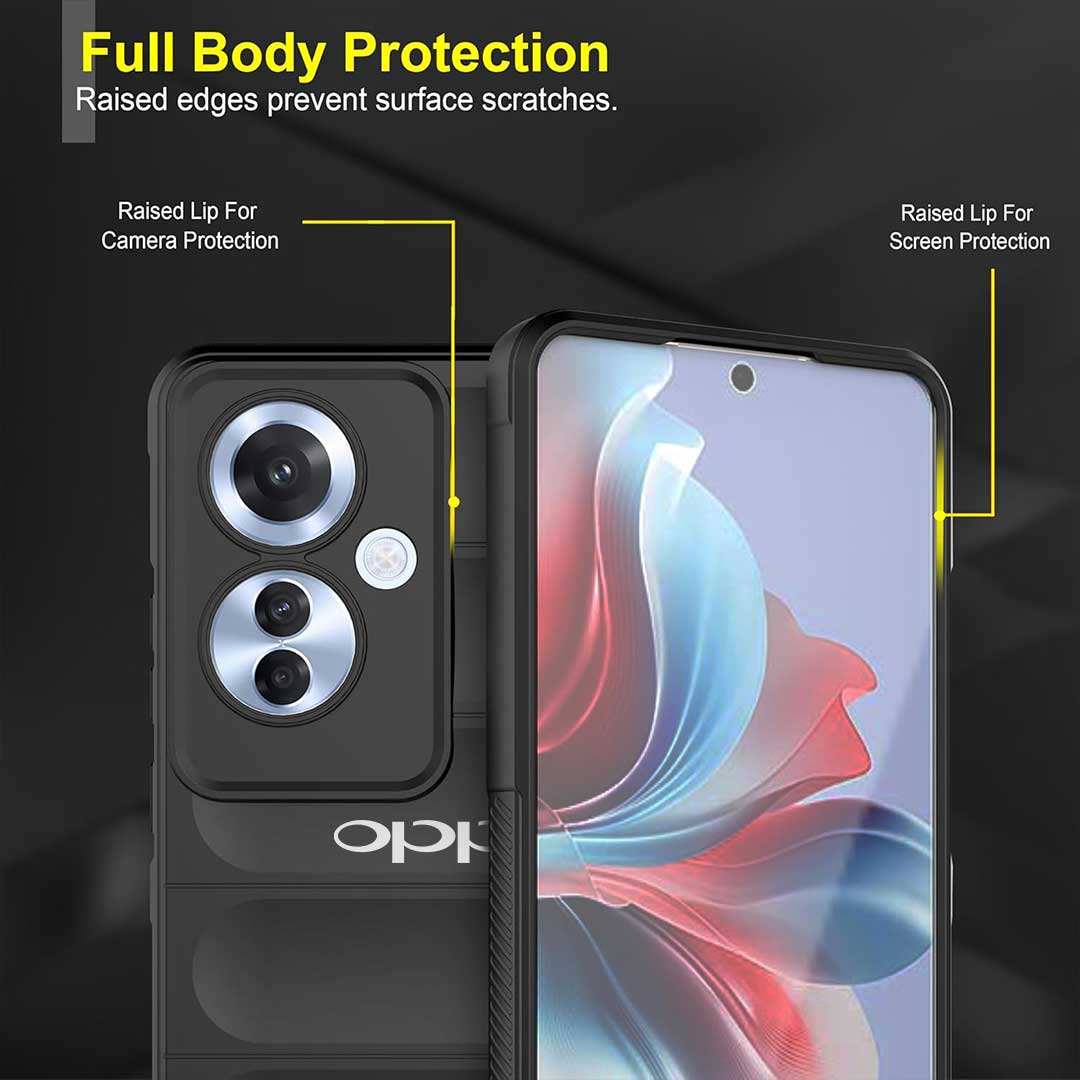 OPPO F25 PRO 5G SHOCKPROOF COQUE BUMPER BACK CASE WITH LOGO