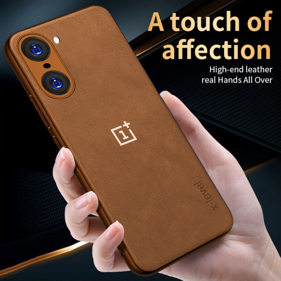 ONEPLUS NORD CE 5  5G VINTAGE PU LEATHER PROTECTIVE BACK CASE