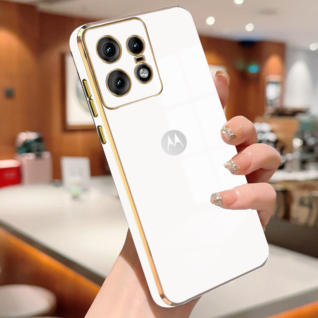 MOTOROLA EDGE 50 PRO 5G ULTRA-SHINE LUXURIOUS BACK CASE WITH CAMERA PROTECTION