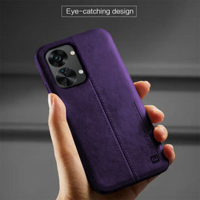 Oneplus Nord 2T 5G Puloka PU Leather Luxury Back Cover