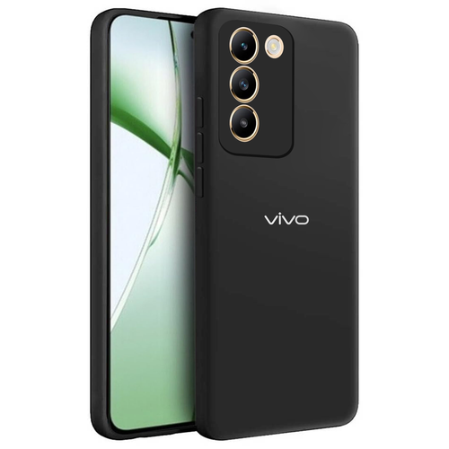 VIVO V27 5G Liquid Silicone Velvet-Touch Silk Finish Protective Back Case