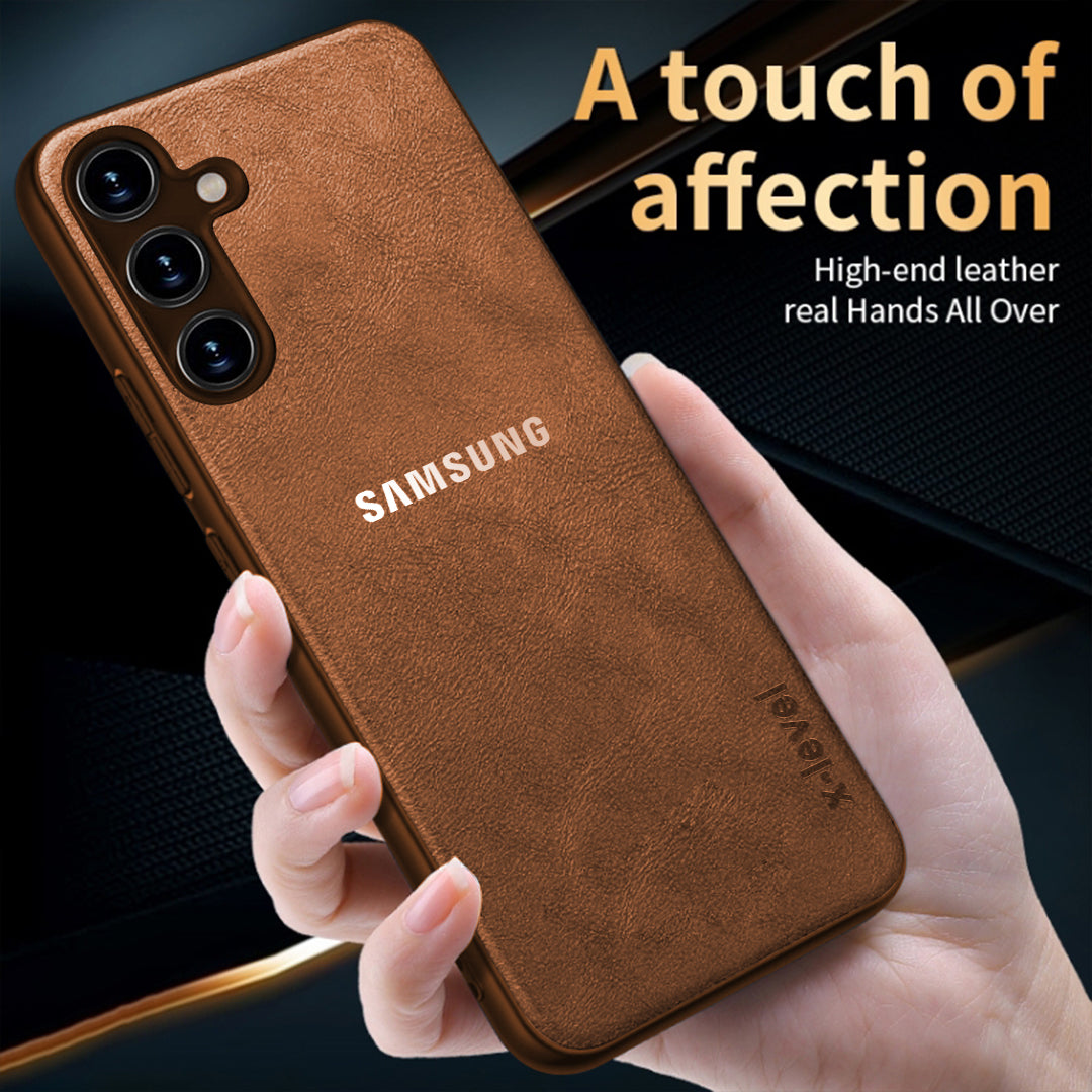 SAMSUNG GALAXY A36 5G VINTAGE PU LEATHER PROTECTIVE BACK CASE