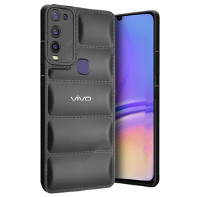 VIVO Y30 5G THE PUFFER EDITION SOFT MATERIAL DOWN JACKET PHONE CASE