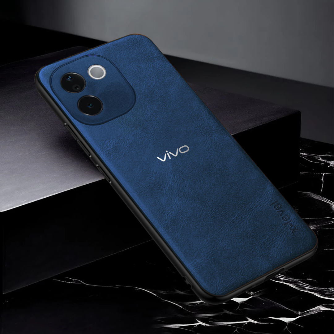 VIVO T3 PRO 5G VINTAGE PU LEATHER PROTECTIVE BACK CASE