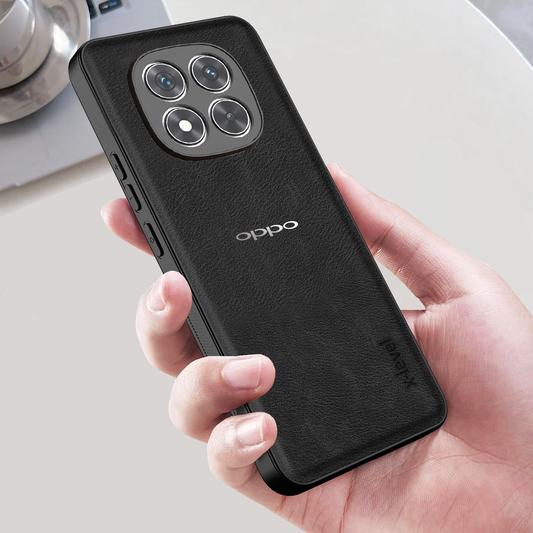 OPPO F29 5G VINTAGE PU LEATHER PROTECTIVE BACK CASE