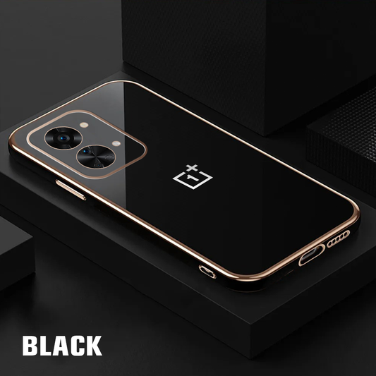 ONEPLUS NORD 2T 5G ULTRA-SHINE GOLD ELECTROPLATED LUXURIOUS  BACK CASE WITH CAMERA PROTECTION