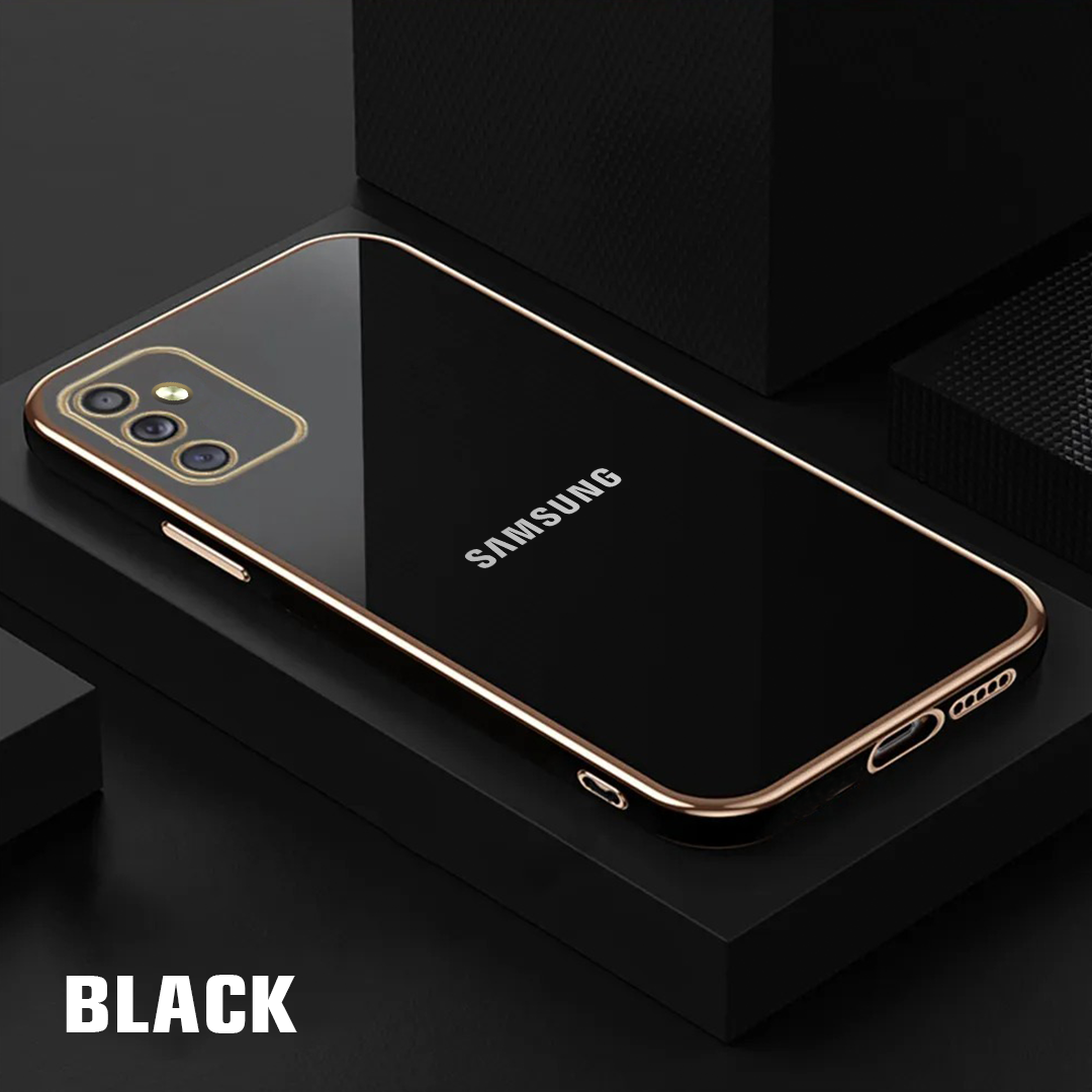 GALAXY A54 5G ULTRA-SHINE GOLD ELECTROPLATED LUXURIOUS  BACK CASE WITH CAMERA PROTECTION