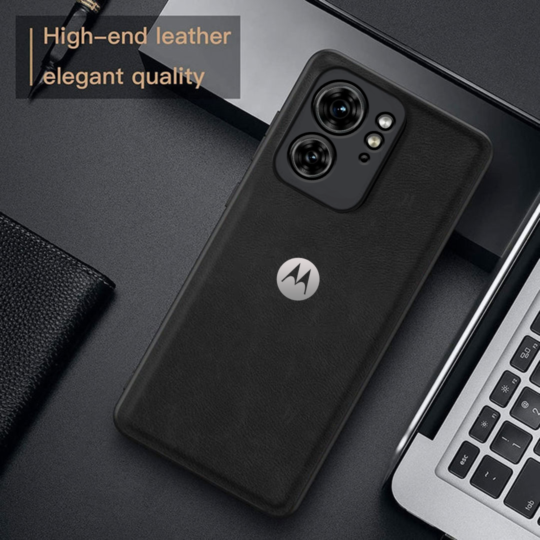 MOTO EDGE 40 5G VINTAGE PU LEATHER PROTECTIVE BACK CASE