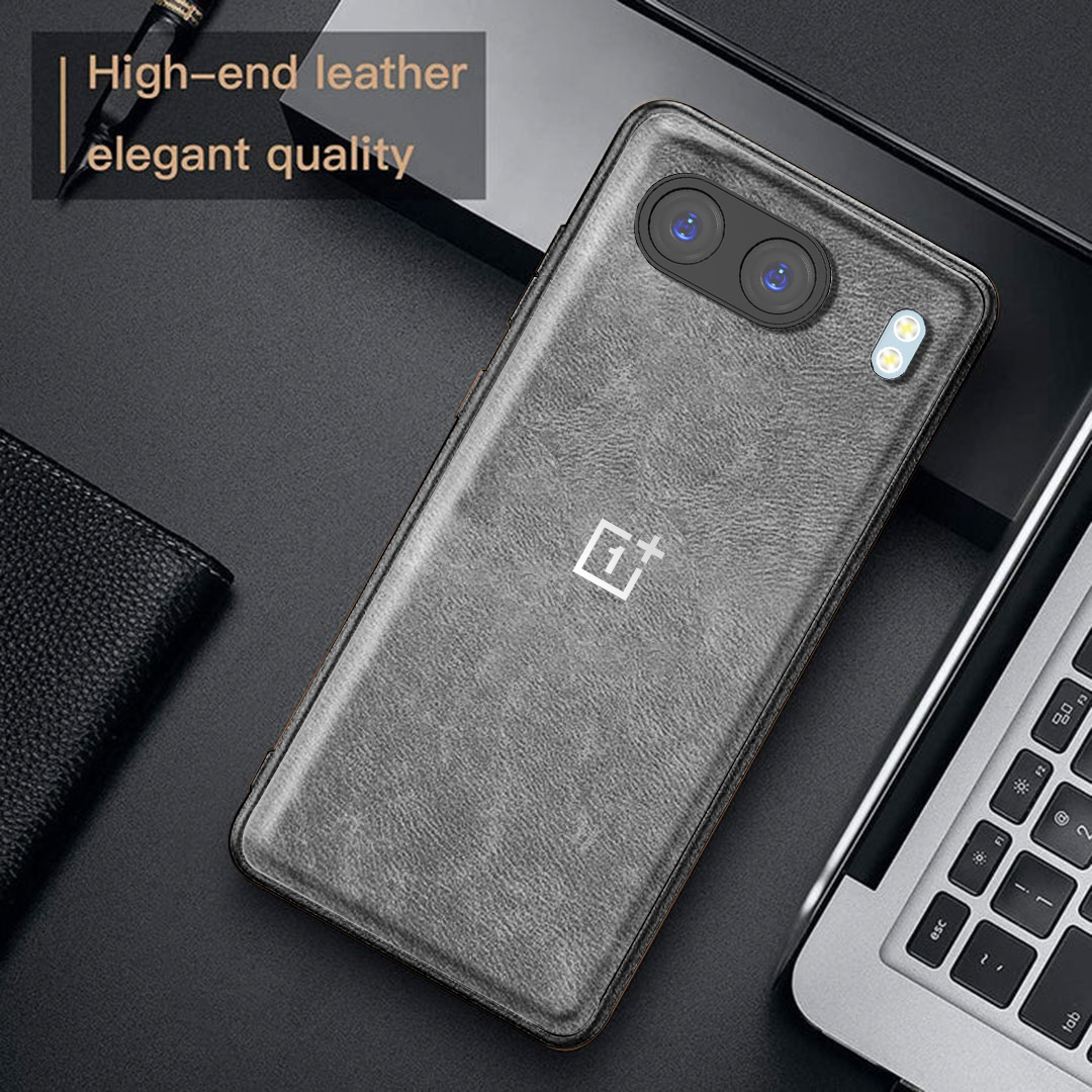 ONEPLUS NORD 4 5G VINTAGE PU LEATHER PROTECTIVE BACK CASE