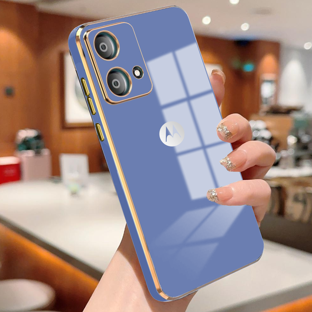 MOTOROLA EDGE40 NEO 5G ULTRA-SHINE GOLD ELECTROPLATED LUXURIOUS BACK CASE WITH CAMERA PROTECTION