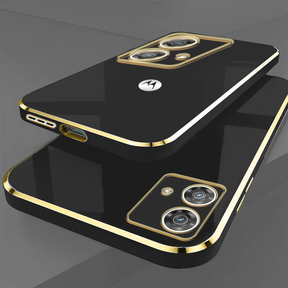 MOTOROLA EDGE40 NEO 5G ULTRA-SHINE GOLD ELECTROPLATED LUXURIOUS BACK CASE WITH CAMERA PROTECTION