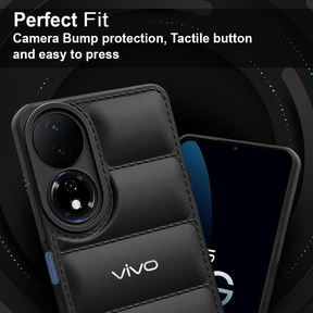 VIVO Y100A 5G THE PUFFER EDITION SOFT MATERIAL DOWN JACKET PHONE CASE