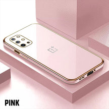 ONEPLUS 8T/9R ULTRA-SHINE GOLD ELECTROPLATED LUXURIOUS  BACK CASE WITH CAMERA PROTECTION