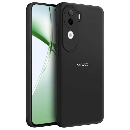 VIVO V40 E 5G Liquid Silicone Velvet-Touch Silk Finish Protective Back Case