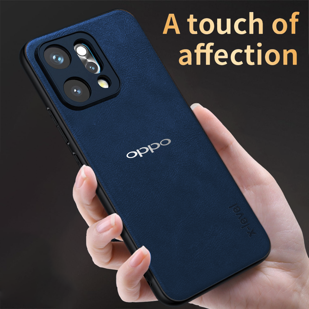 OPPO RENO 14 5G VINTAGE PU LEATHER PROTECTIVE BACK CASE